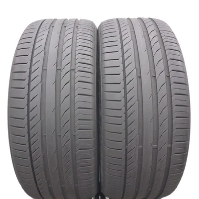 255 40 21 2x CONTINENTAL 255/40 R21 102Y XL Sport 5 BMW Sommerreifen 6,2mm 2015 - Bild 1 von 4