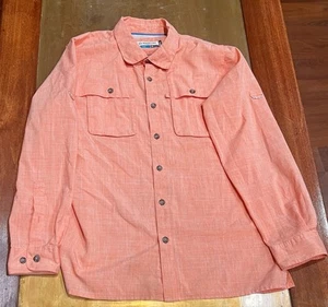 Magellan Shirt Youth Boys XL Extra Large Long Sleeve Button Down Fishing - Picture 1 of 3