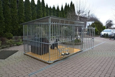 Verstärkter Hundezwinger mit Holzboden 3 x 2 x 1,71 m * ZW005 * Zwinger * NEU! - Bild 1 von 4