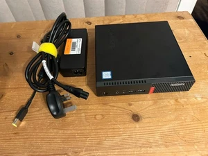 Lenovo M710Q i5 7400T /8GB DDR4 RAM 256GB NVME WIN 11 MINI PC - Picture 1 of 7