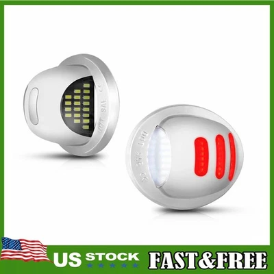 2× LED License Plate Light Replacement for Ford Explorer F150 F250 1990-2014 DOT - Image 1 of 4