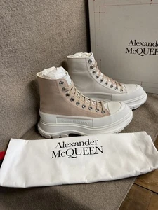 Alexander McQueen Tread Slick Sneaker Blush Cream UK 4 EU 37 UVP 590£ BT40 - Bild 1 von 10