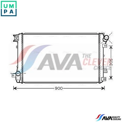 RADIATOR ENGINE COOLING RTA2408 FOR RENAULT MASTER/II/Platform/Chassis/Van/Bus - Image 1 of 4