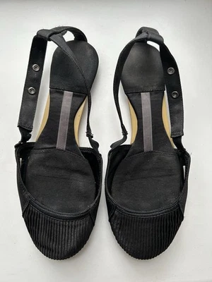 Stella McCartney Adidas Cloth Ballet Black Flats Size 38 - Image 1 of 4