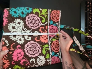 Vera Bradley LOLA Toggle purse tote bag retired boho beach bag - Picture 1 of 7