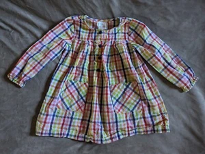 Hanna Andersson Multicolor Gingham Girls Tunic  - Picture 1 of 4