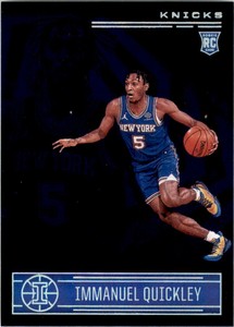 2020-21 Panini Illusions Sapphire #154 Immanuel Quickley