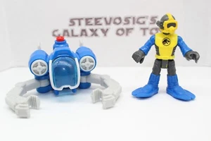Fisher-Price Imaginext Jurassic World Sub Dino Fänger mit Taucher - Bild 1 von 4