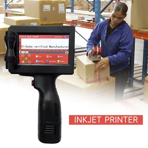 Handheld Handdrucker DIY Tintenstrahldrucker Code Inkjet Drucker ohne Patronen - Bild 1 von 10