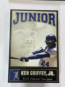 Griffey Jr 2006 Cabernet Plus, 10” X 14” Beautifully New! - Picture 1 of 4