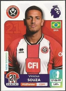 PANINI 2024 PREMIER LEAGUE-#535-SHEFFIELD UNITED-VINICIUS SOUZA - Picture 1 of 1