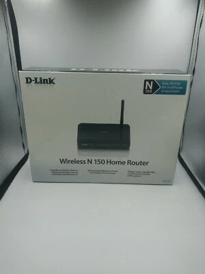 D-LINK WIRELESS N 150 HOME ROUTER 150 Mbps 4 PORT 10/100 WIRELESS N ROUTER  - Image 1 of 4