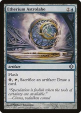 4x Etherium Astrolabe x4 MTG Shards of Alara LP