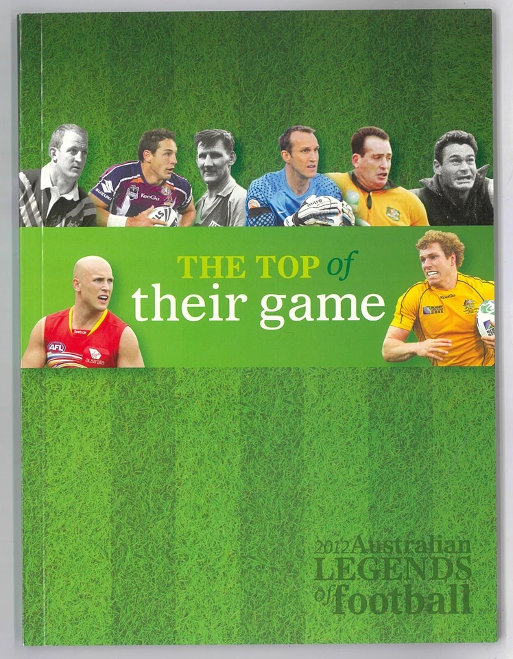 Australia 2012 Legends of Football AFL Prestige Stamp Booklet 72 Pages MUH 13-20 - Image 1 of 1