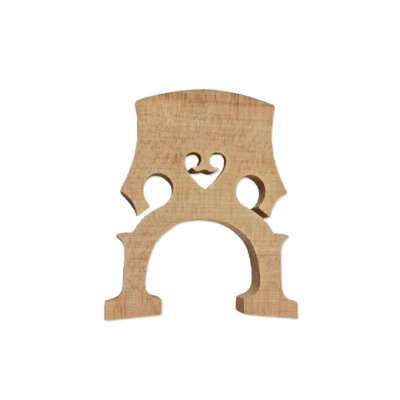 1pcs Cello bridge 1/2 Full Size Baroque Style Cello Parts Maple Wood - Image 1 of 4