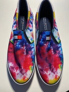 Hilfiger Herren Slipper Gr. EUR 43, US 10, nagelneu, Woodstock/Flowerpower/Batik - Bild 1 von 3