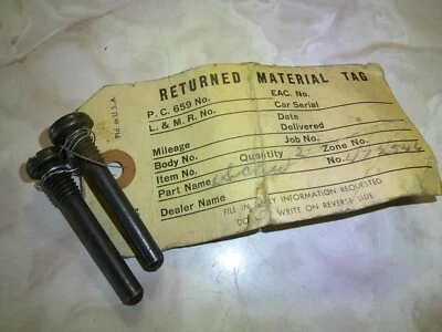 Tornillo de bloqueo de eje de piñón 1962-70 Chevrolet 1970 Onte Carlo 1971-1972 Chevelle NOS Foto 1 de 3