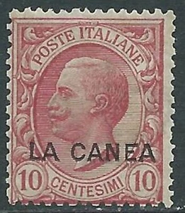 1907-12 LEVANTE LA CANEA EFFIGIE 10 CENT MNH ** - RF26-7 - Imagen 1 de 1