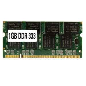Laptop Memory Ram SO-DIMM PC2700 DDR 333 MHz 200PIN 1GB / DDR1 DDR333 PC 2700 - Picture 1 of 7
