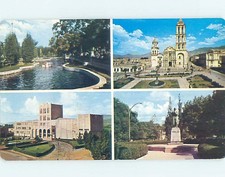 Pre-1980 FOUR VIEWS ON ONE POSTCARD Saltillo - Coahuila Mexico F5842