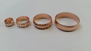 Copper Compression Olives 10mm 15mm 22mm 28mm - Select your Quantity - Plumbing - Picture 1 of 9