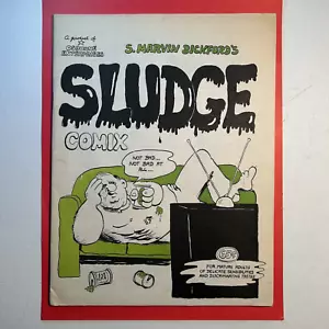 Sludge Comix underground comix S. Marvin Bickford 1971 Osborne Enterprises - Imagen 1 de 8
