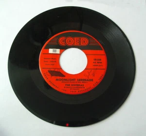 45 RPM THE RIVIERAS Moonlight Serenade b/w Neither Rain Nor Snow Doo-Wop VG+ - Picture 1 of 3