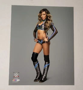 Alicia Fox WWE 8x10 Photo Photograph Official Photo File Divas Studio Rare - Picture 1 of 2