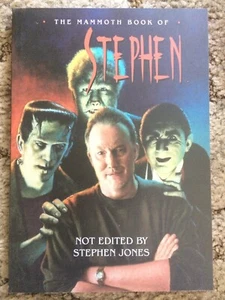 THE MAMMOTH BOOK OF STEPHEN JONES Val Edwards (Ed) 1st TP PS Publications OOP - Picture 1 of 5
