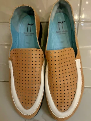 Mocasín Thierry Rabotin Slide en Tostado y Blanco talla 40 1/2 | EE. UU. 9,5 Foto 1 de 4