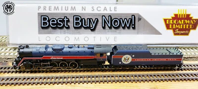 Broadway Limited 7407 American Freedom T1 4-8-4 #1 Paragon4 DC DCC SMOKE N - Image 1 of 4