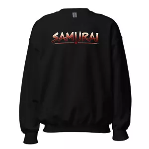 Felpa maglione manica lunga guerriero samurai cultura giapponese - Foto 1 di 10