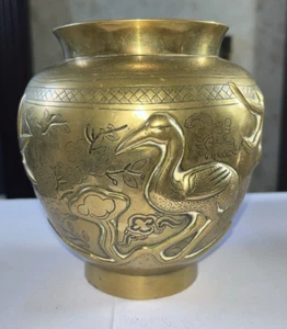 ANTIGUO CUENCO CHINO DE BRONCE DEL SIGLO XX SVAZTIKA - Imagen 1 de 6