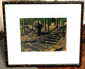 Vintage Hideaki Kato Signed Silkscreen noted Japanese artist - Picture 1 of 4