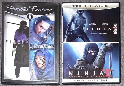 Ninja/Ninja II/Versus/Death Trance DVD Tak Sakaguchi Scott Adkins Kane Kosugi - Image 1 of 3