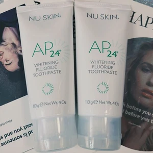 EXP 07/2026. Nuskin Nu Skin AP-24 Whitening Fluoride Toothpaste.  2 Pack - Picture 1 of 1