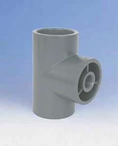 PVC T-Stück 90° reduziert d 40 - 20, 3 x Klebemuffe - Bild 1 von 1