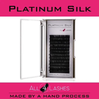 ALL4LASHES 0,20 | 2+1 KOSTENLOS | Seidenwimpern einzelne Wimpernverlängerungen semipermanentes Tablett
