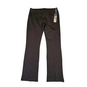 NWT Double D Ranch Rayanne Bootcut Pants Women's XL Brown Front Slit Western - Picture 1 of 7