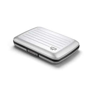 ÖGON -DESIGNS- Aluminum card holder with metal lock, RFID protection against ... - Picture 1 of 7