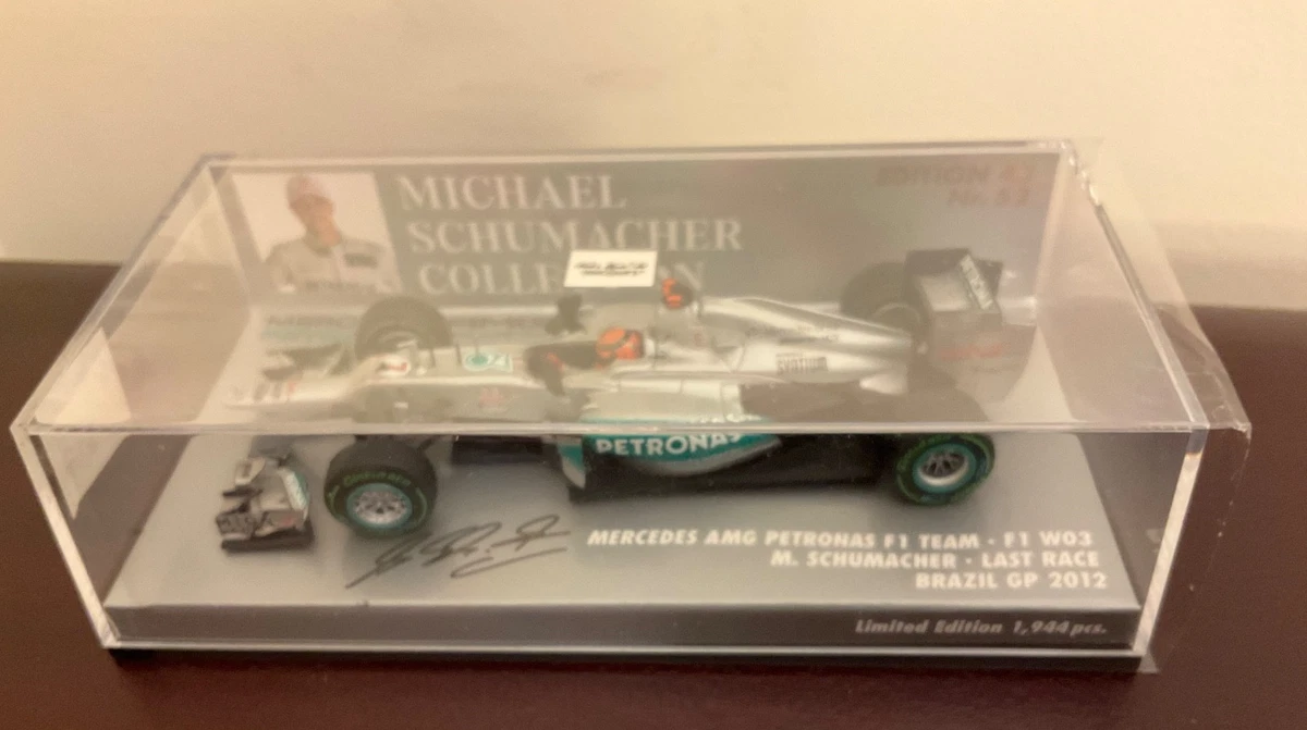 MINICHAMPS Mercedes GP Michael Schumacher Diecast Racing Cars for