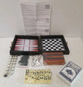 Set 6 giochi da viaggio multigioco con custodia imbottita nuovi mai usati - Foto 1 di 4