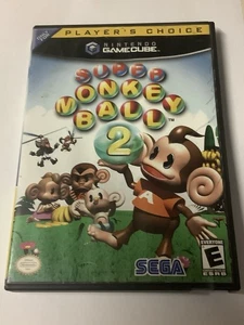 Super Monkey Ball 2 (Nintendo GameCube, 2002) CIB Anleitung Spieler Auswahl - Bild 1 von 3