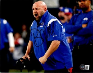 BRIAN DABOLL SIGNED 8X10 PHOTO BECKETT BAS COA NEW YORK GIANTS 7 - Picture 1 of 1