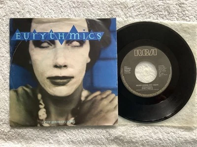 EURYTHMICS - Never gonna cry again 7" 1981 Dutch Pressing Synth Pop Annie Lennox - Image 1 of 4