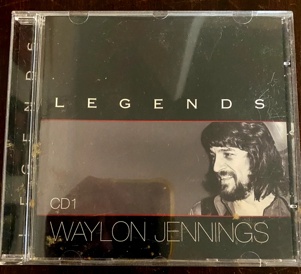 Waylon Jennings, Legends, EX NM Condition CD Foto 1 de 1