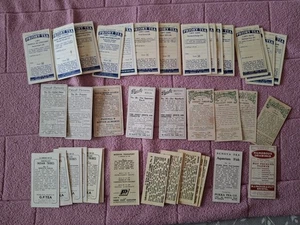 43 x CARDS ALL ISSUED BY FIRMS BEGINNING WITH P - PRIORY PASCALL PETPRO etc - Picture 1 of 4