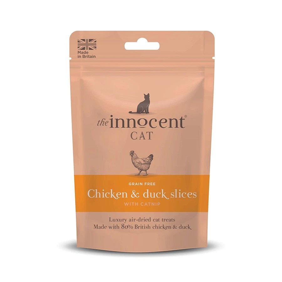 Innocent Chicken With Duck & Catnip Grain Free Hypoallergenic Cat Treat *2 x 70g - Image 1 of 1