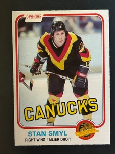 1981-82 O-Pee-Chee OPC Hockey #328 Stan Smyl Combine Ship - Picture 1 of 2