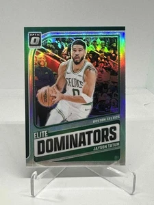 Jayson Tatum 2024-25 Panini Optic Holo Silver Dominators Boston Celtics #12 - Imagen 1 de 2
